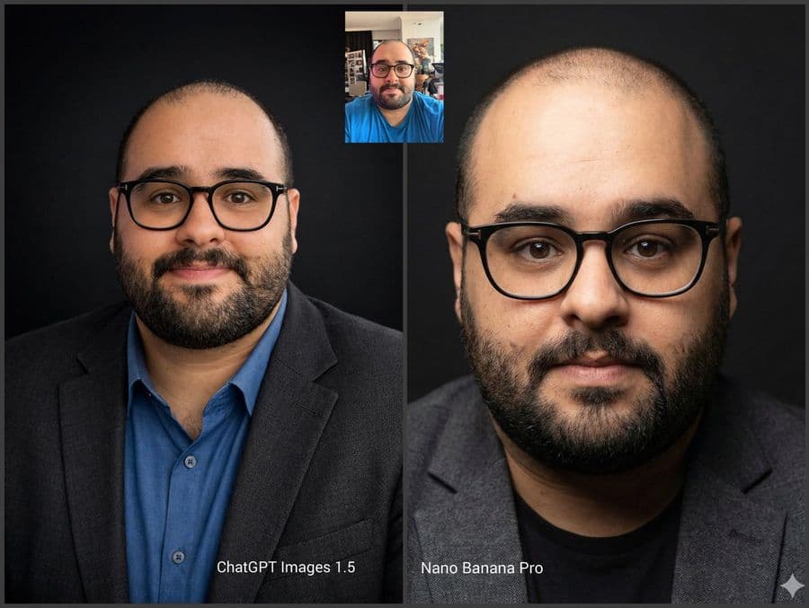 Generación de fotos de perfil profesionales de estudio