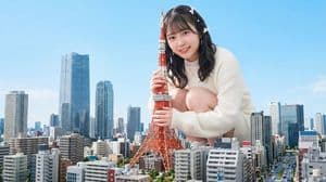 現代の都市景観の中で東京タワーを抱える巨人 - 1