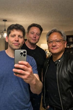 與科技界領袖們的無濾鏡鏡面自拍 - 2