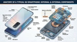 5G 智能手机信息图提示 - 1