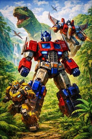 Optimus Prime 電玩海報提示