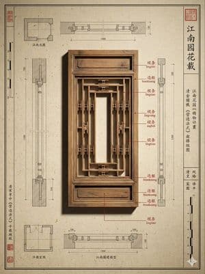 清代建筑设计档案模拟 - 2