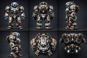 3x2 Robot Karakter Matrisi için Teknik İstek - 1