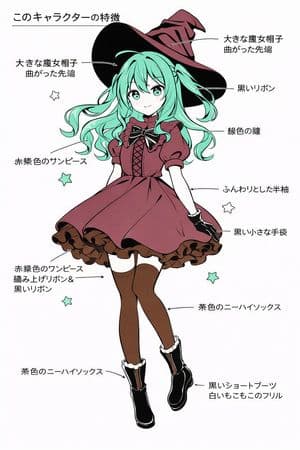 角色特征描述提示（日语） - 1