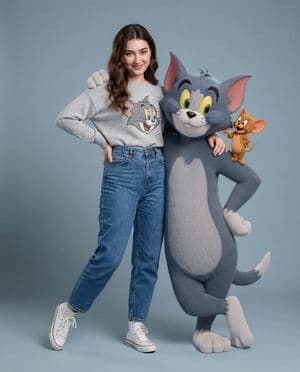 Sesión de fotos de moda hiperrealista de Tom & Jerry - 1