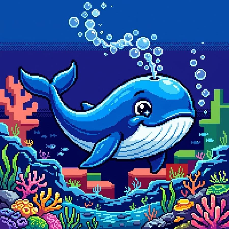 Hình ảnh động vật hoạt hình dạng pixel