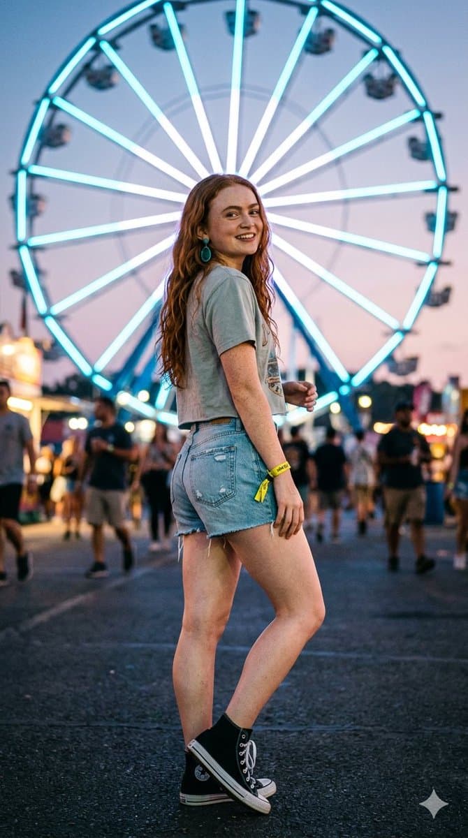 Foto cinematografica da festival di Millie Bobby Brown