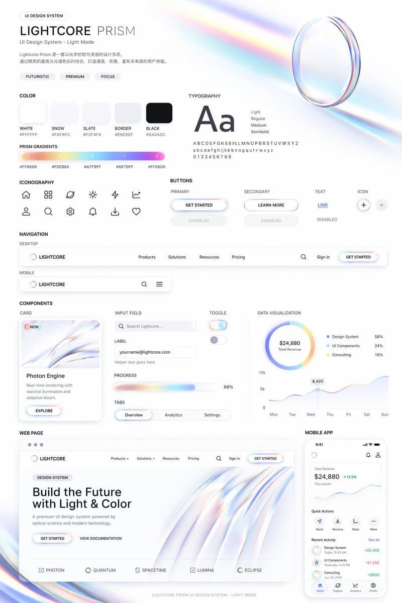 UI 디자인 시스템 프롬프트