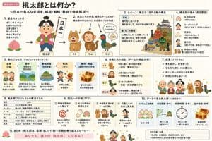 Momotaro Explainer Slide in Hybrid Style - 1