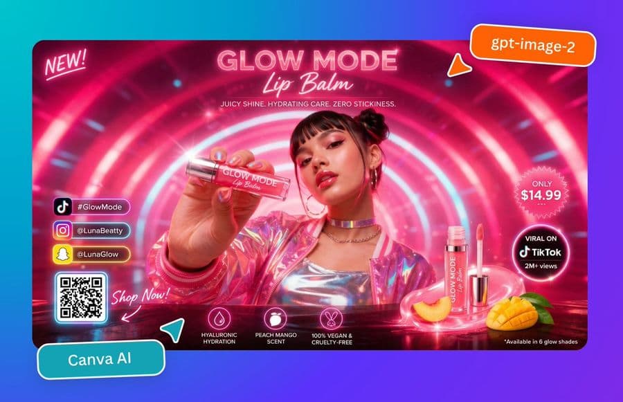 Neon Dudak Balmı Lansman Reklamı