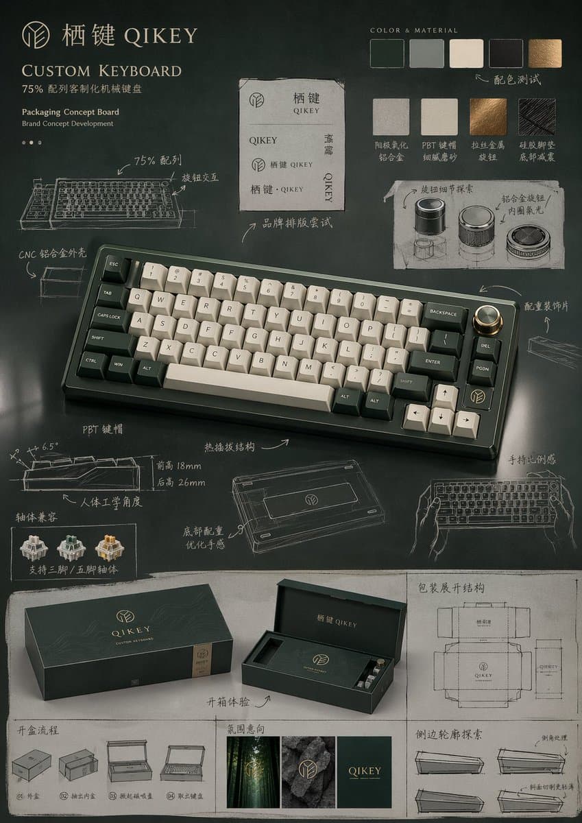 Packaging Design Proposal Board Prompt
