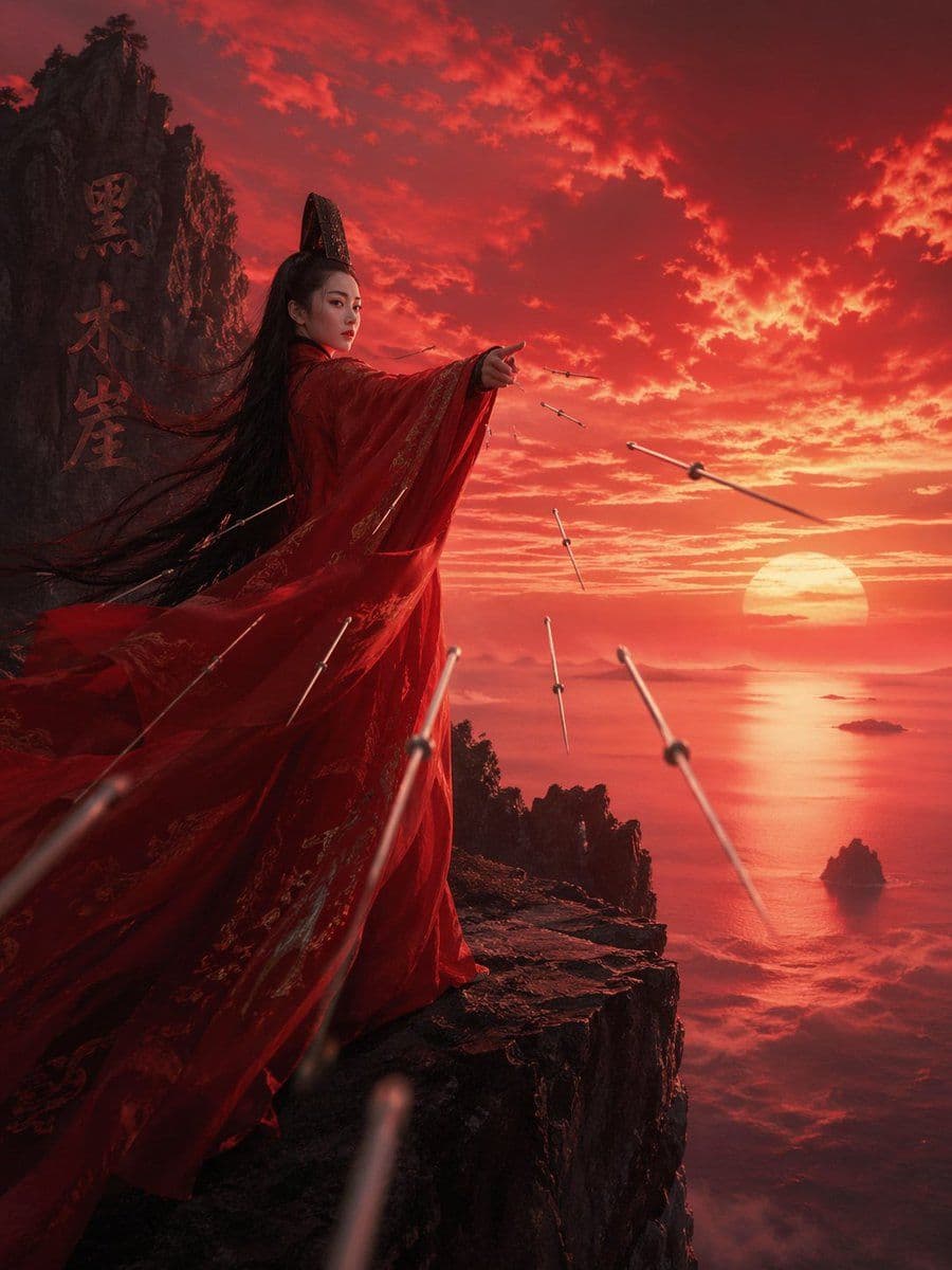 武俠電影角色海報