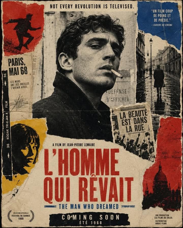 Póster de cine de arte de los años 60