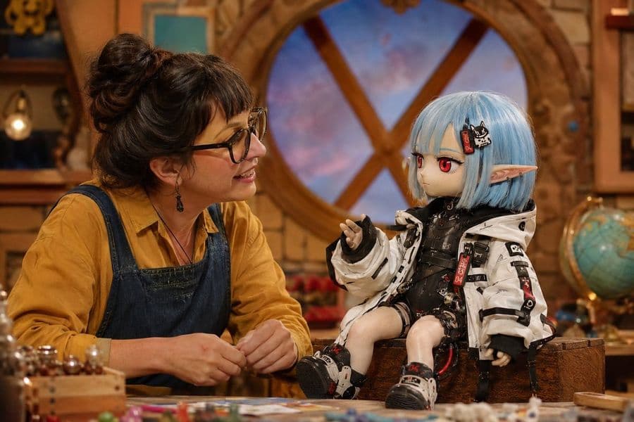 Escena de un espectáculo de marionetas mundialmente famoso