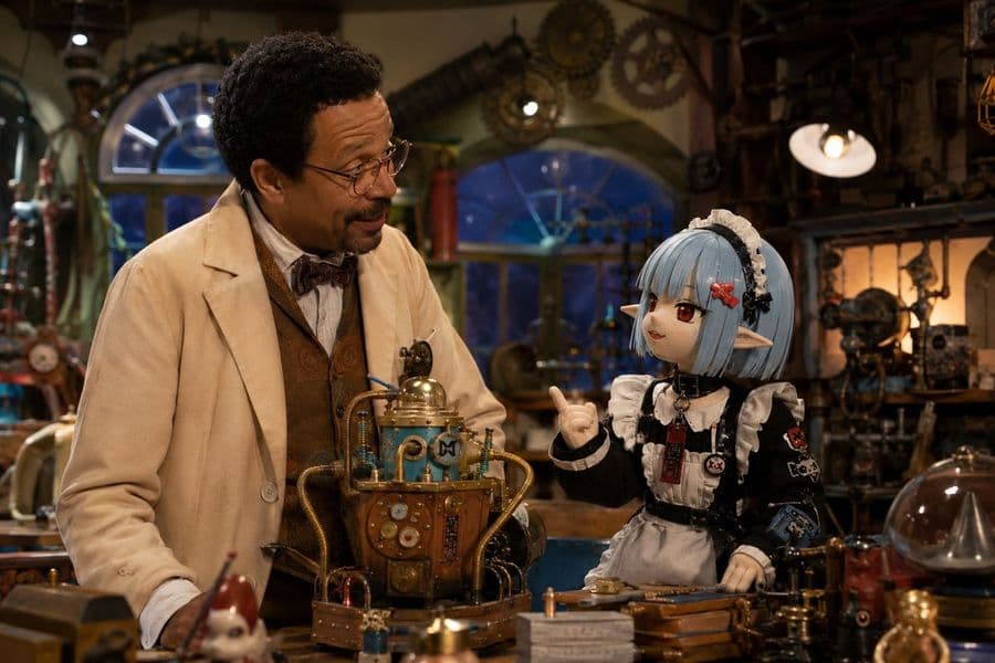 Escena de un espectáculo de marionetas mundialmente famoso