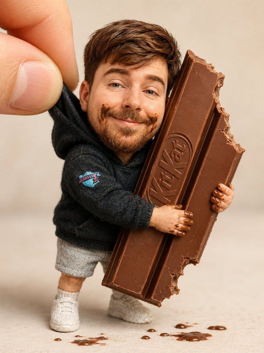 Boneco Colecionável Artesanal Masculino