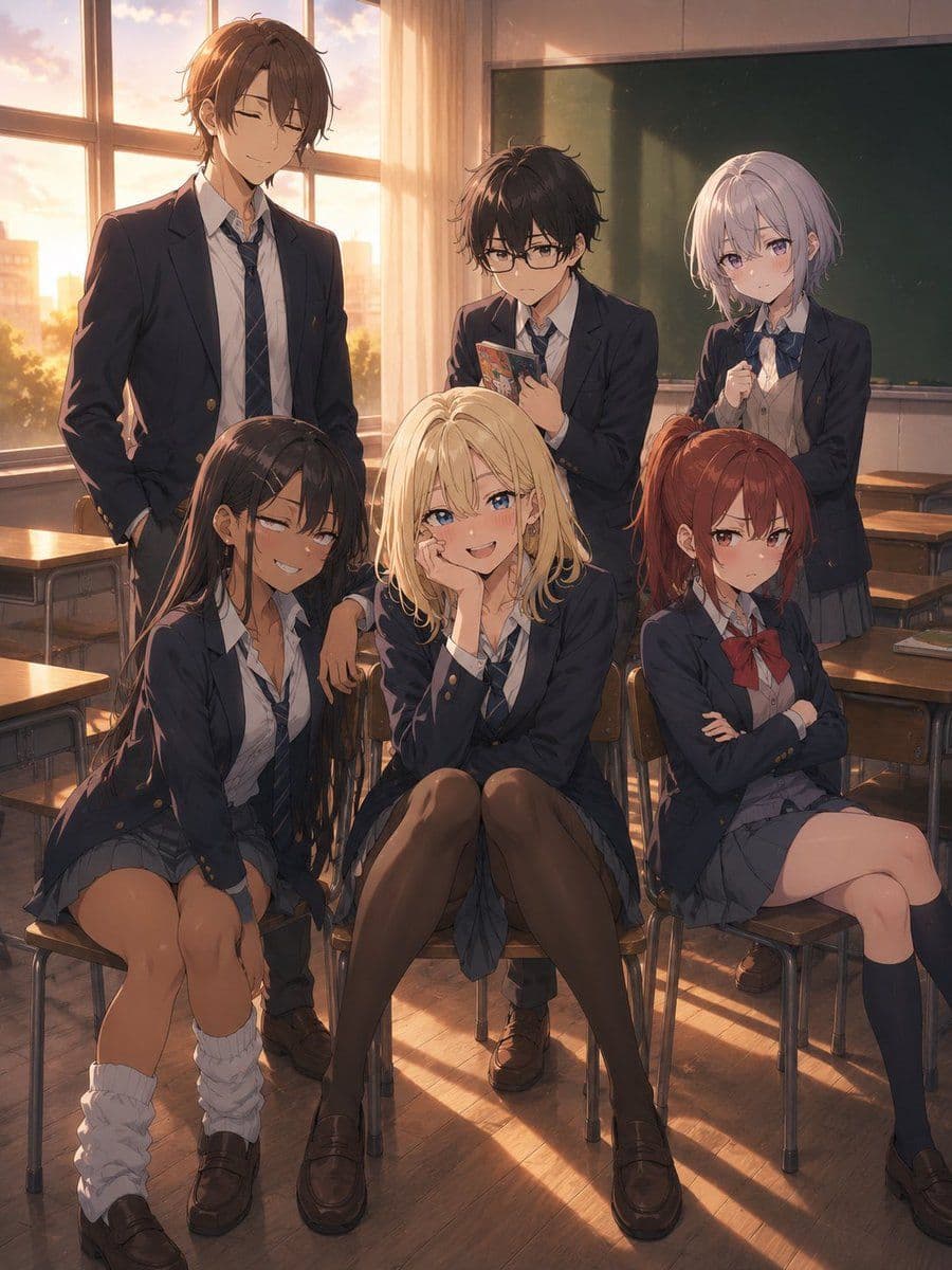 Diseñador de personajes secundarios de anime consistentes
