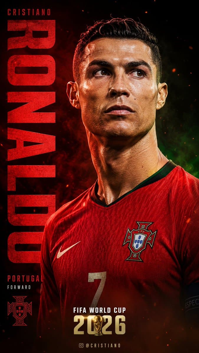 FIFA World Cup 2026 Sports Poster