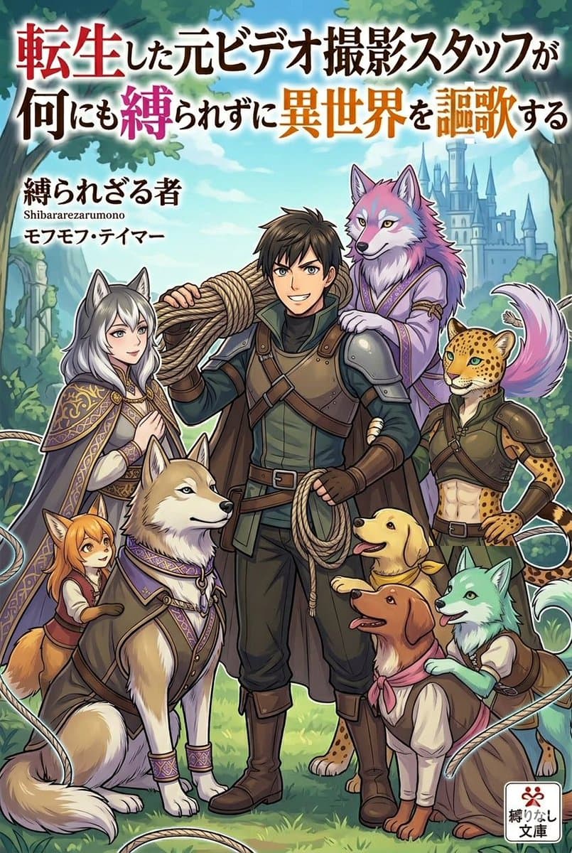 Light Novel Style Comic Cover