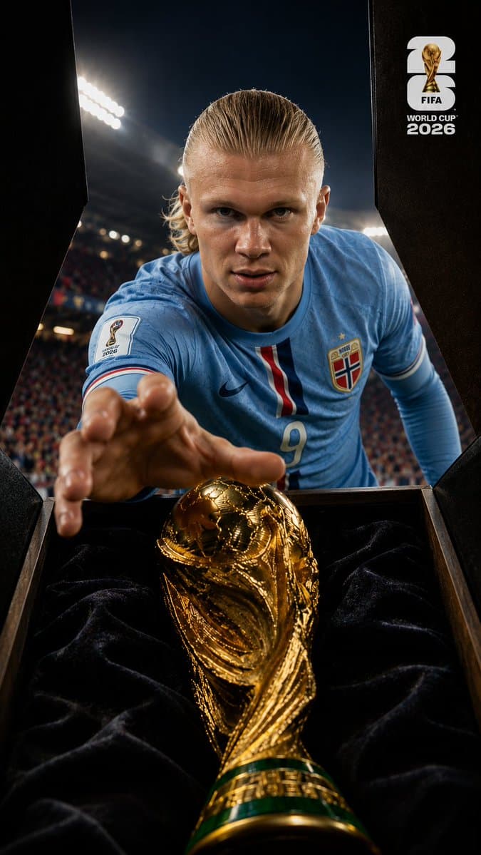 World Cup Trophy Reveal Perspective