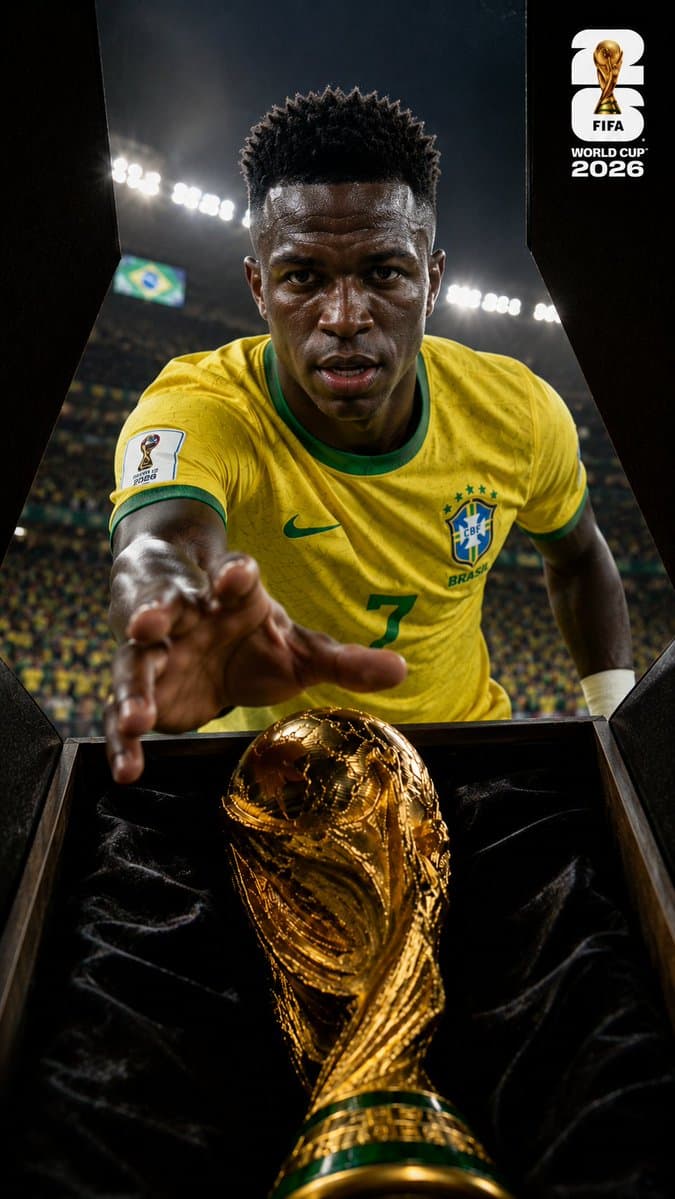 World Cup Trophy Reveal Perspective