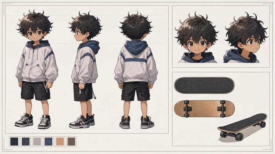 Tiny Boy Character Sheet