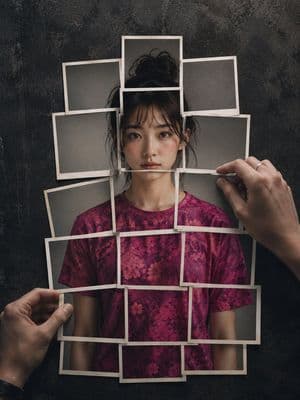 Layered Photo Print Figure - 1
