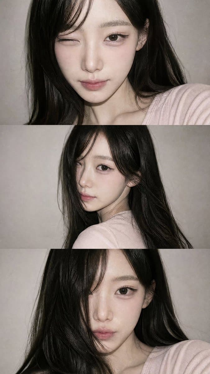 Face-Consistent Beauty Portrait Collage