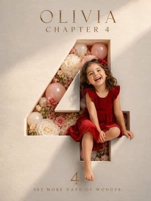 Luxury 3D Birthday Poster - 3