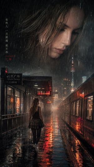 双重曝光电影海报 - 1