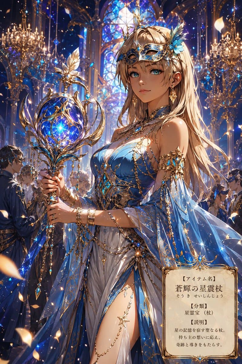 Fantasy Masquerade Ball Treasure Item