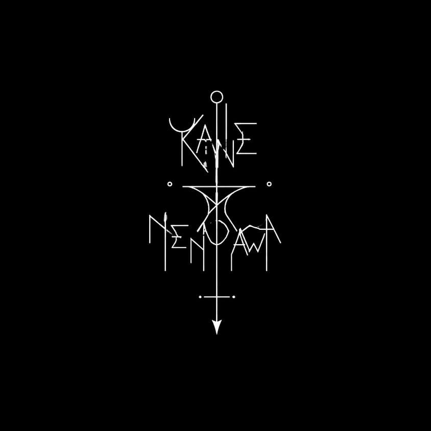 Minimalistisches Avantgarde-Künstlerlogo