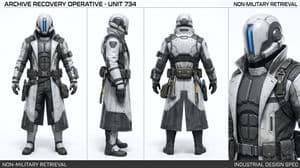 Archive Recovery Operative Character Sheet