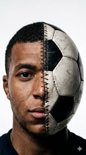 Retrato híbrido de balón de fútbol - 3
