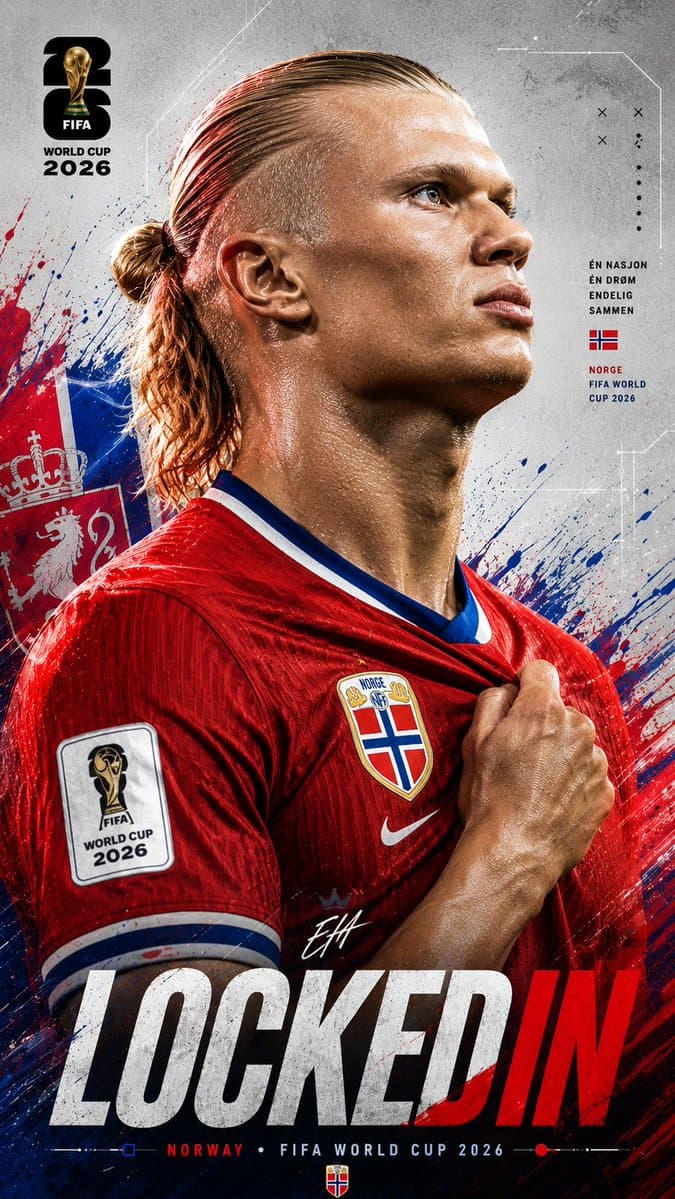 Póster deportivo de la Copa Mundial de la FIFA 2026