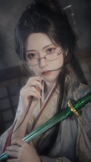Cinematic Xianxia Swordswoman Portrait - 2