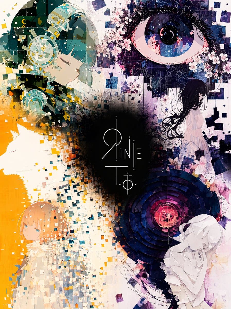 Fusion d'illustrations en art collage
