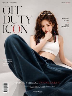 Couverture de magazine de mode Off Duty - 1