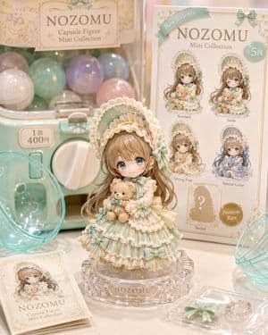Pastel NOZOMU Capsule Figure Display - 2