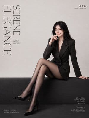 Portada de revista de moda minimalista - 2