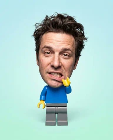 超现实 LEGO Minifigure 人像摄影