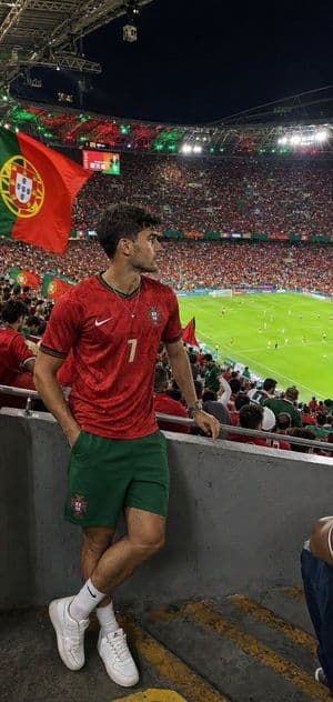 Portugal Football Fan Stadium Portrait - 1