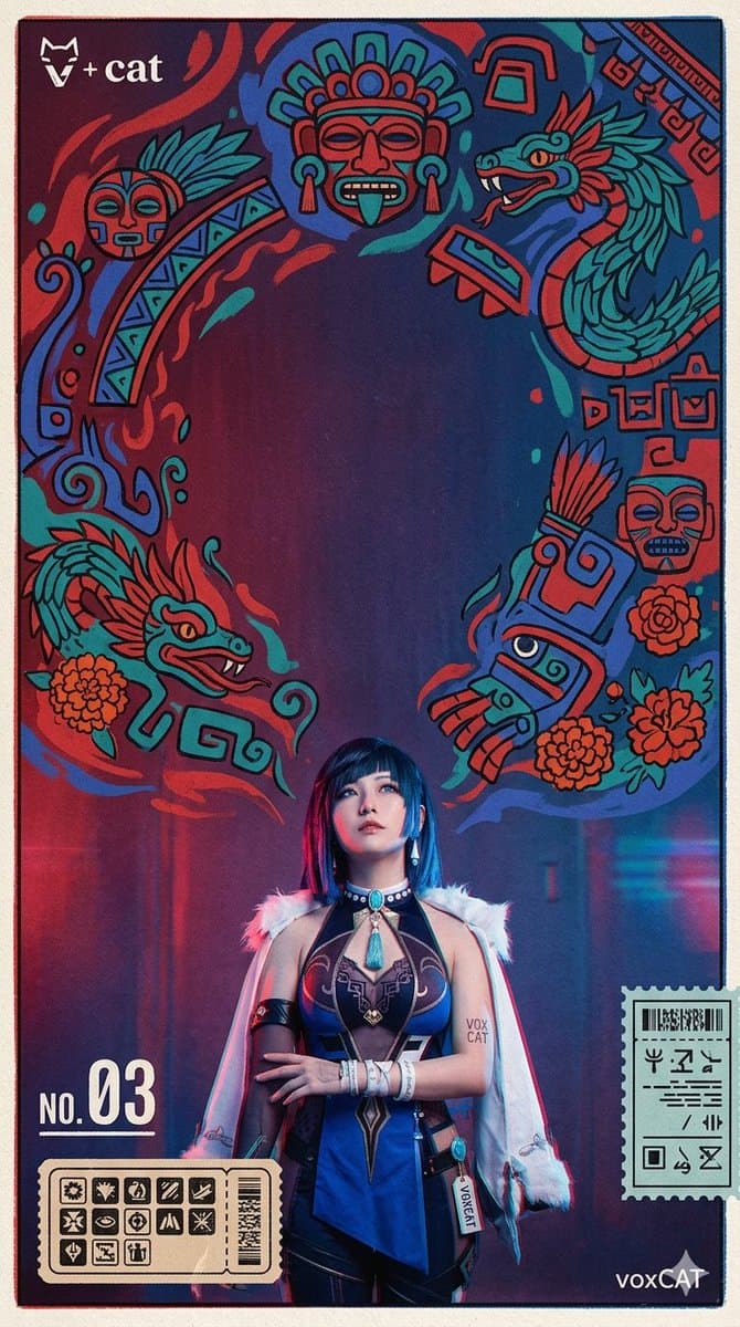 Ritual Postcard Portrait Composition