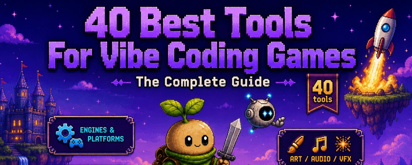 40 Best Tools For Vibe Coding Games: The Complete Guide