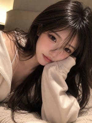 Cozy Hoodie Selfie Portrait - 1
