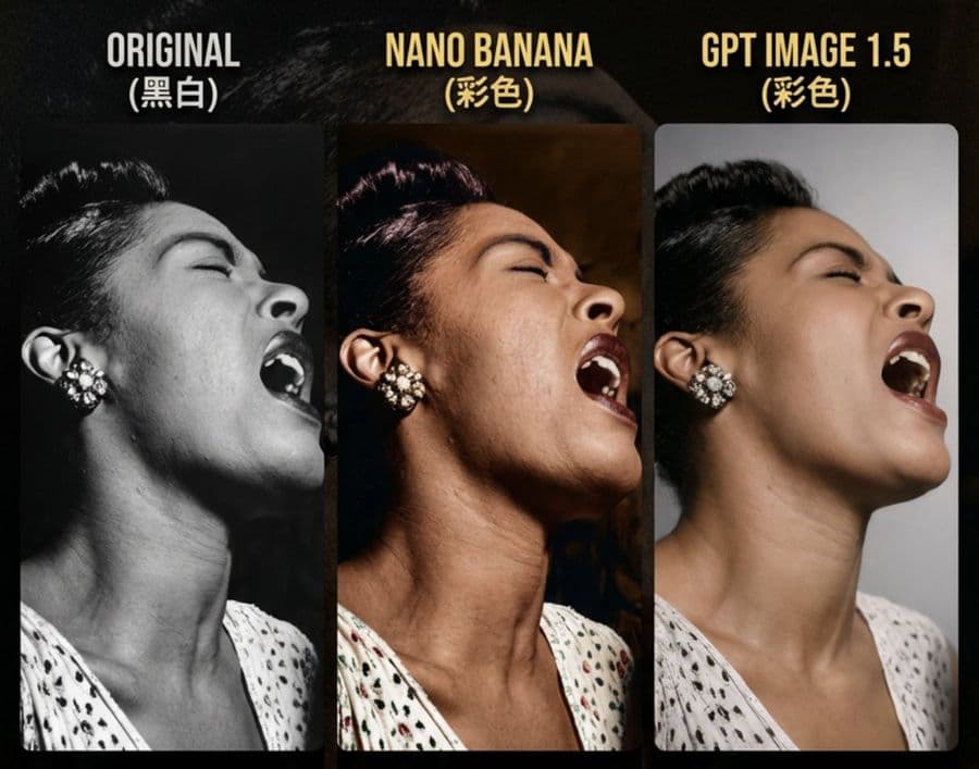 GPT Image 1.5 kullanarak eski fotoğraf restorasyonu için ayrıntılı istem