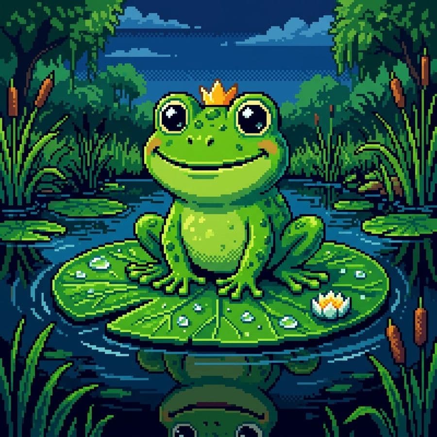 Hình ảnh động vật hoạt hình dạng pixel
