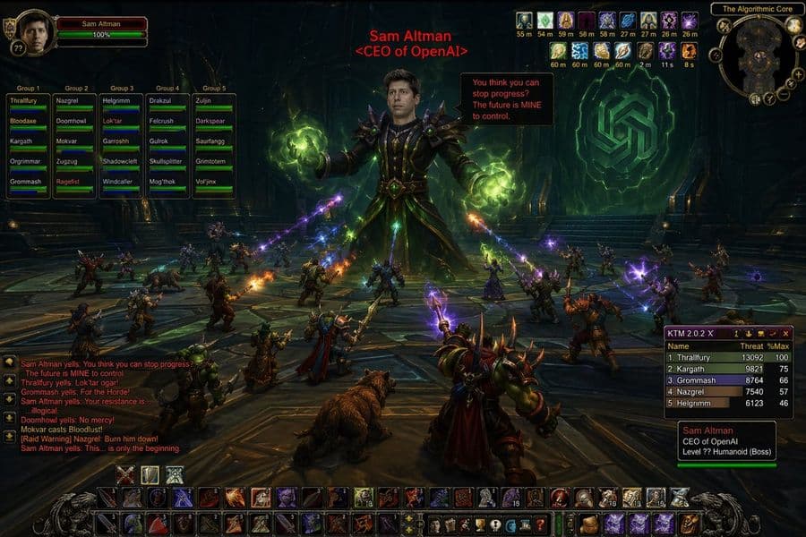 World of Warcraft 風のレイド