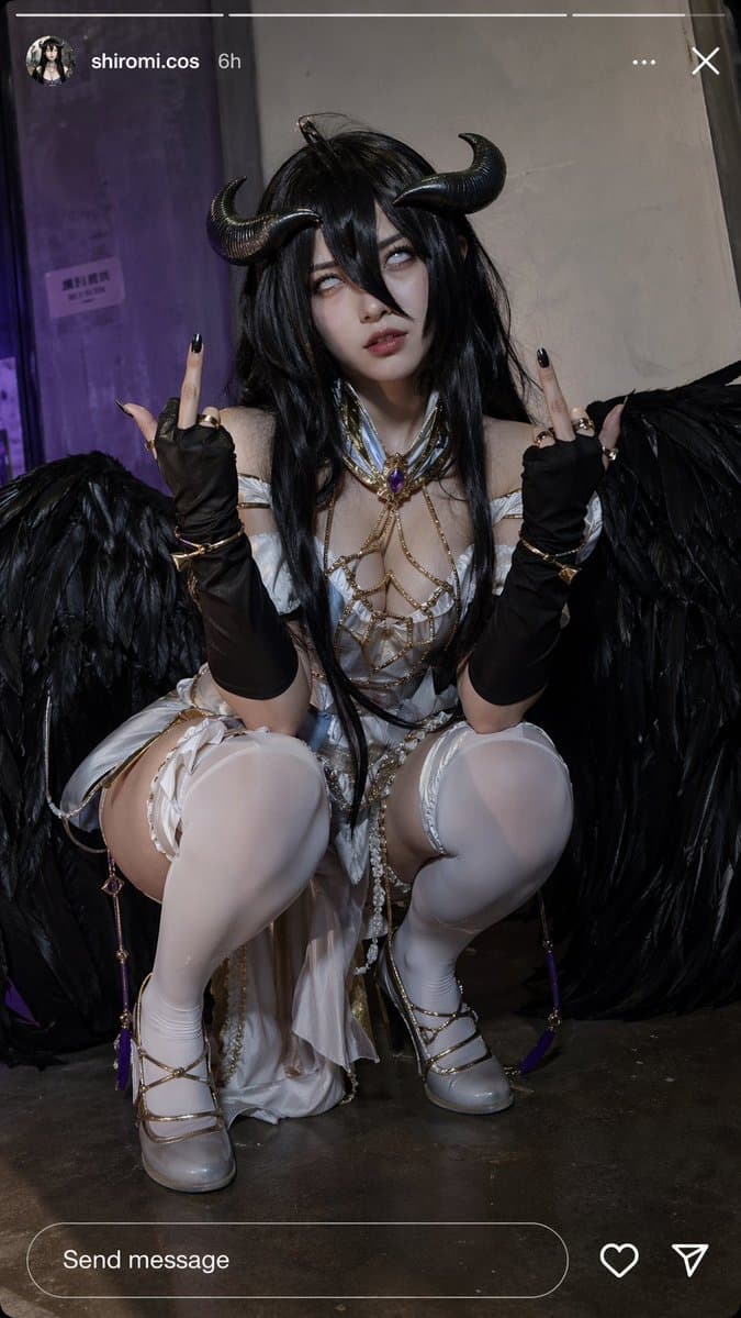 Instagram コスプレストーリーのスナップショット