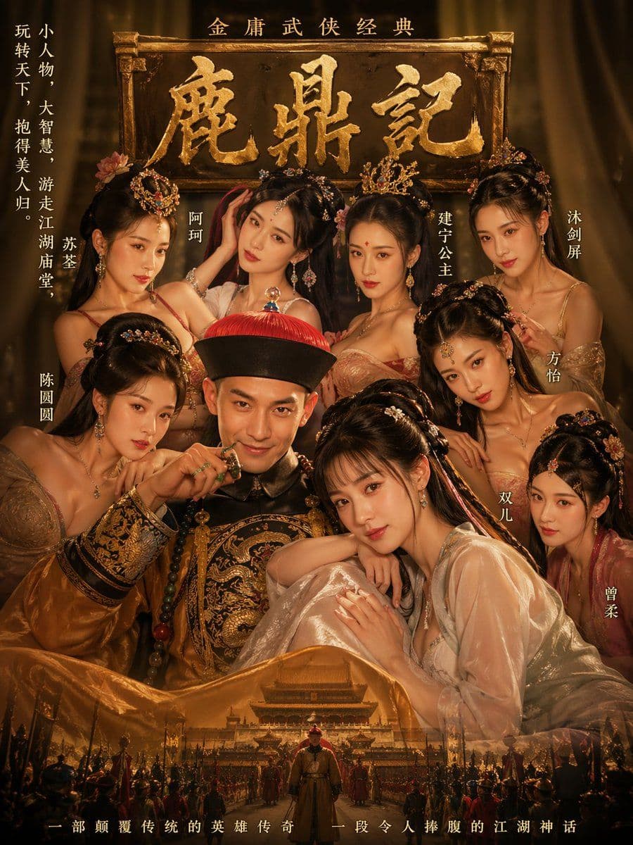 Póster del Palacio Wuxia Dorado